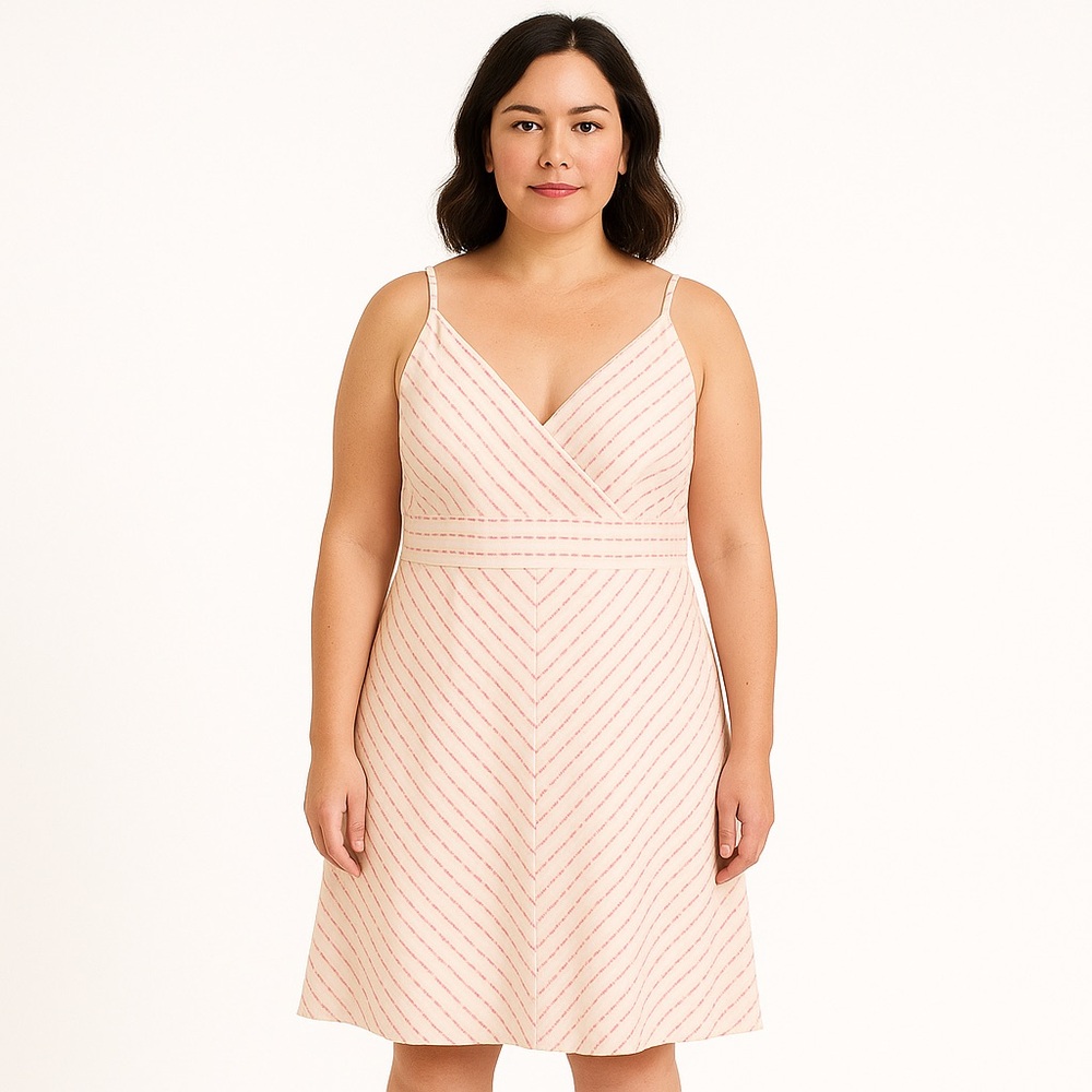 NEW Ann Taylor Petites Stripe Dress